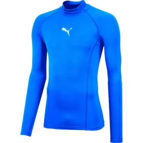 Puma Liga Baselayer Shirt Opstaande Kraag Heren - Royal