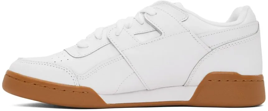 REEBOK WORKOUT PLUS WHITE / CARBON / CLASSIC RED / REEBOK ROYALGUM