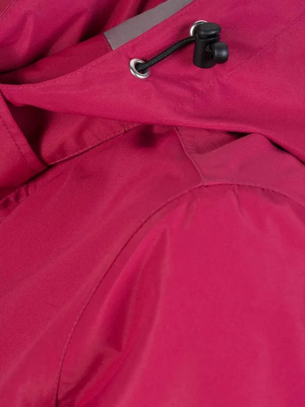 REGENJAS ZOMERJAS DAMES WATERDICHT GRANITA ROOD  3656  SHELBY