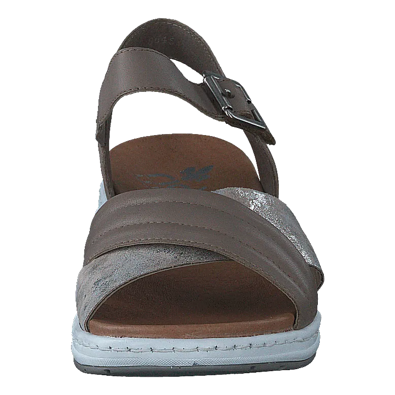 Rieker schoenen 64301 Beige Combination