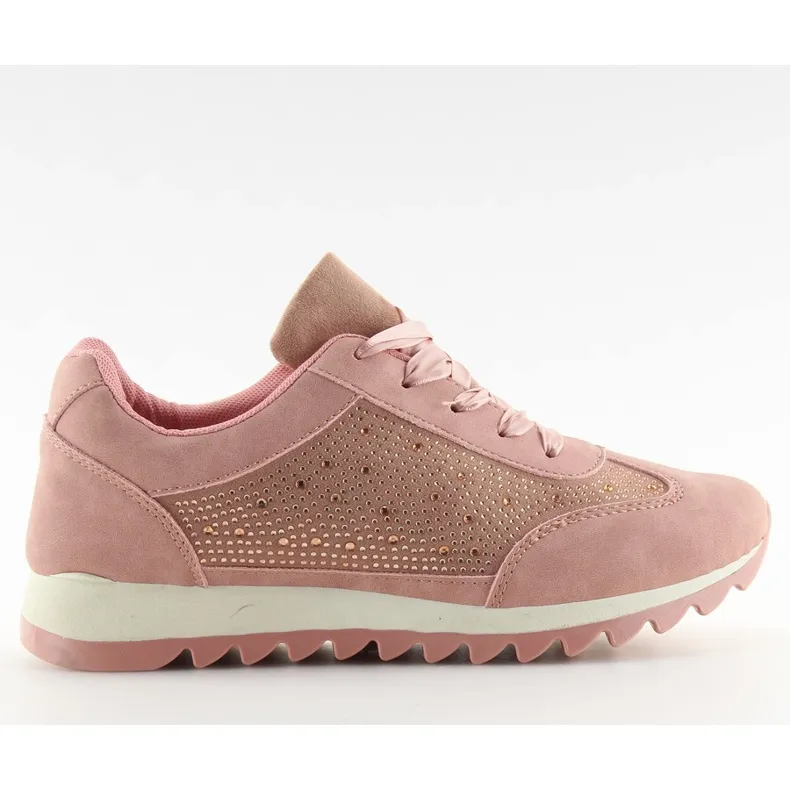 Roze X15 donkerroze sportschoenen voor dames