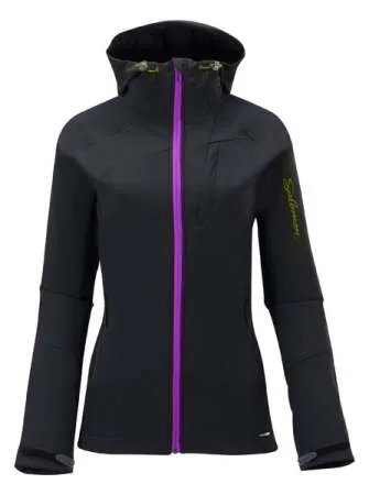 Salomon  Quest Hoody Softshell Black Dames
