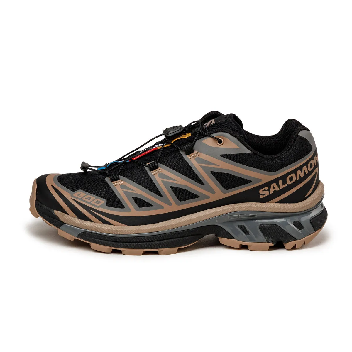 SALOMON XT6 BLACK / PORTABELLA / PEWTER