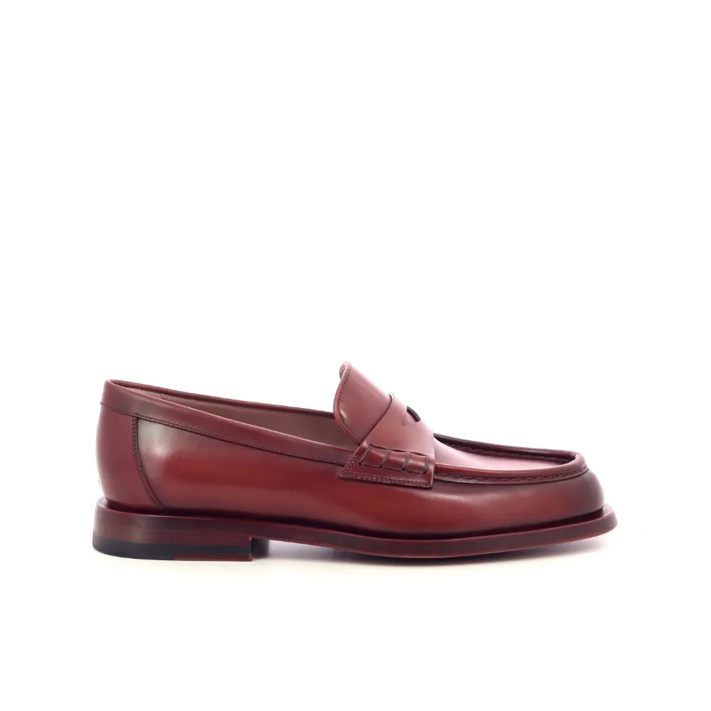 santoni Mocassin cognac