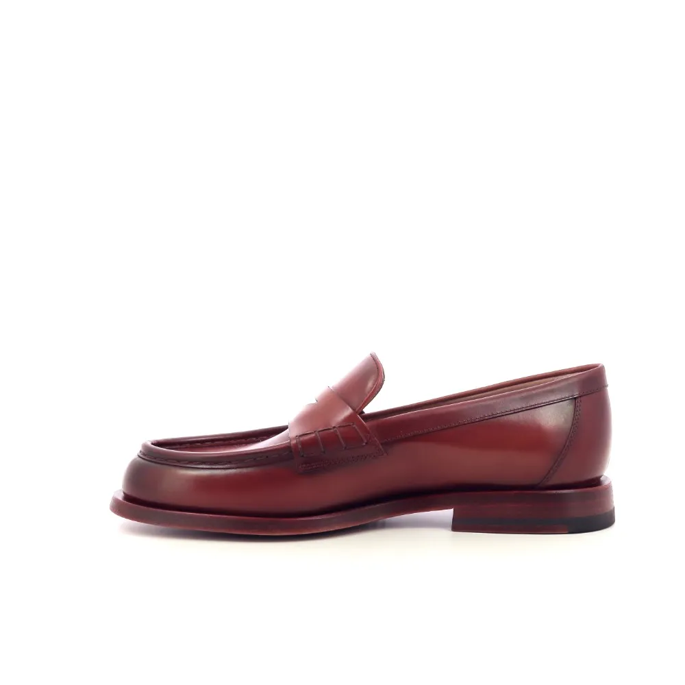 santoni Mocassin cognac