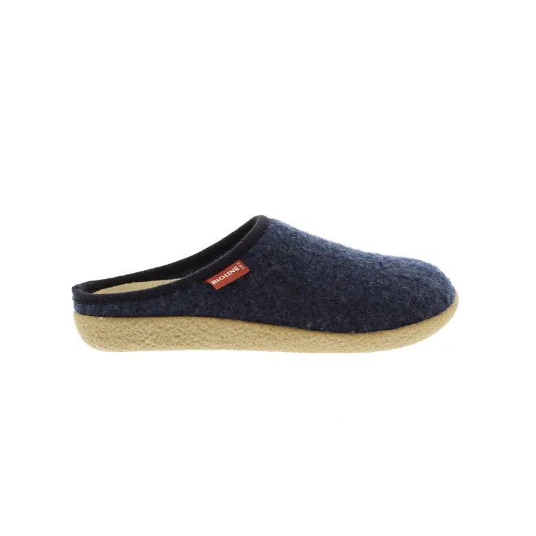 SATY  BIOLINE PANTOFFELS BLAUW