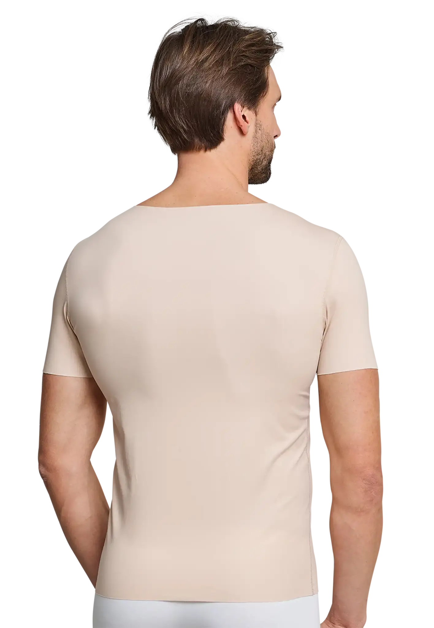 SCHIESSER BUSINESS HEREN ONDERSHIRT  NAADLOOS LASER CUT