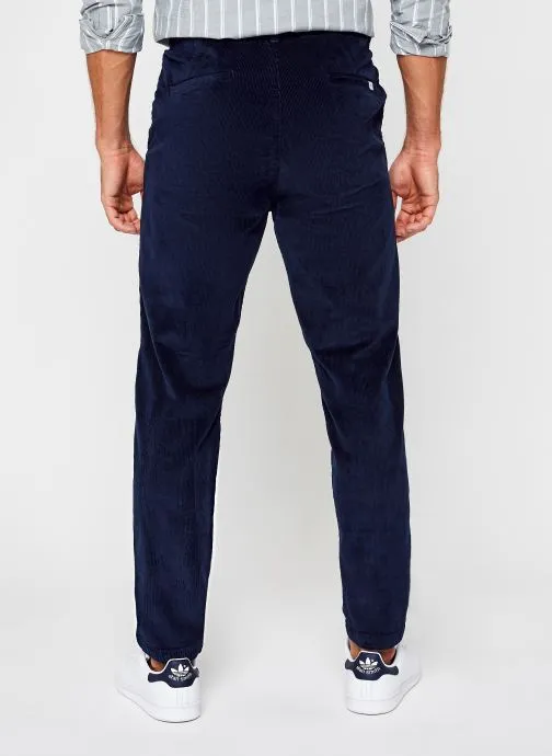      SELECTED HOMME SLHSLIMTAPEREPTON 172 CORD PANTS W  BLAUW   