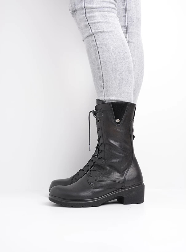 Shan Hoge veterboot met rits