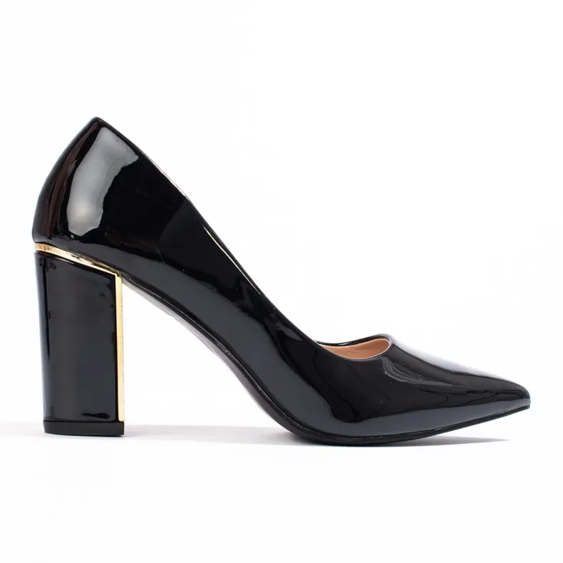 Shelovet klassieke lakleren pumps zwart