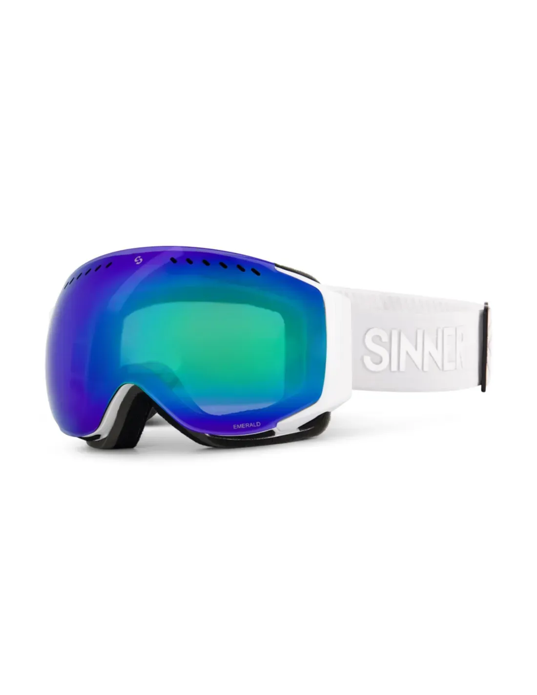 Sinner Emerald Goggle Ski / Snowboard Bril (Matt White)