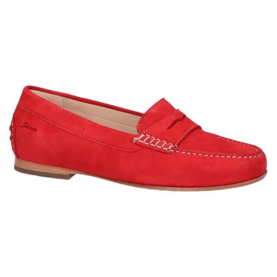 Sioux 8140211 Borinka Mocassin ruber/rood suede