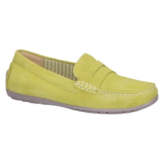 Sioux 8168679 Carmona Mocassin lime suede