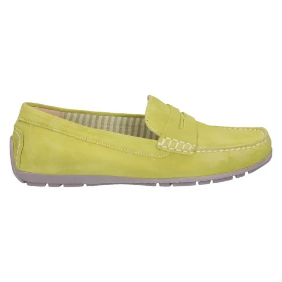 Sioux 8168679 Carmona Mocassin lime suede