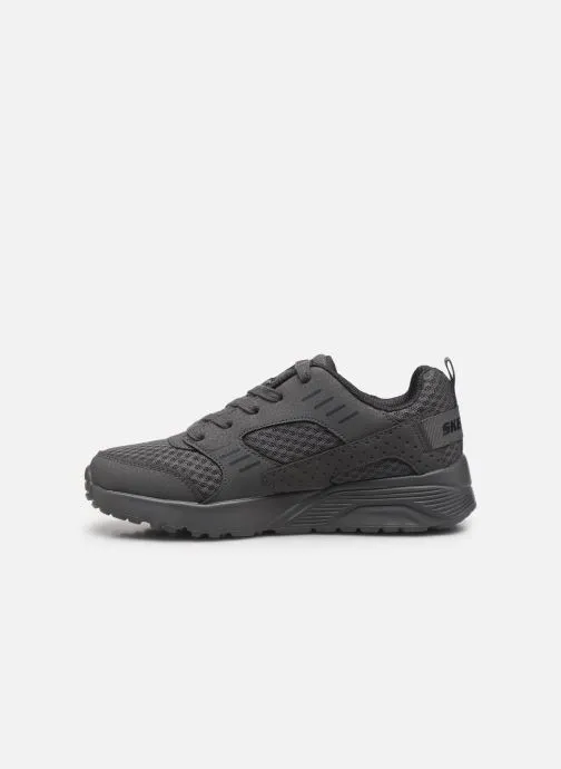      SKECHERS UNO LITE  LACE UP CASUAL SNEAKER  GRIJS   