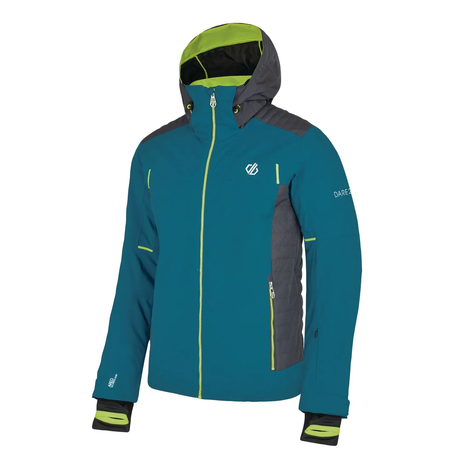 Ski Jas Dare2B Men Glaciate Jacket Ocean Depths Ebony