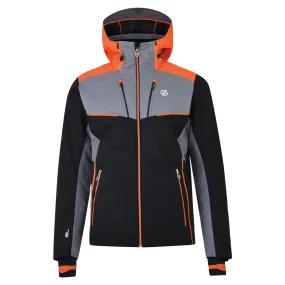 Ski Jas Dare2B Men Inherent Pro Jacket Black Clementine Orange