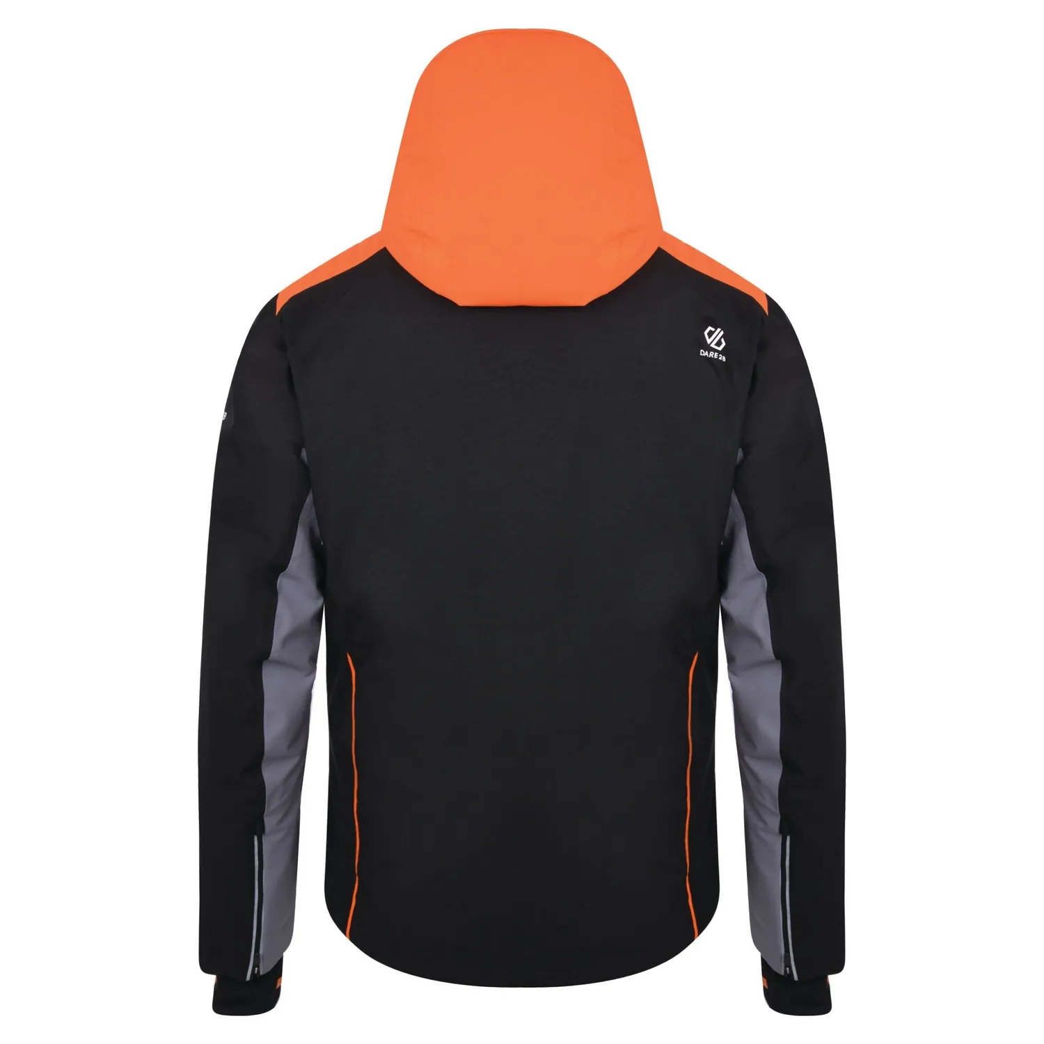 Ski Jas Dare2B Men Inherent Pro Jacket Black Clementine Orange