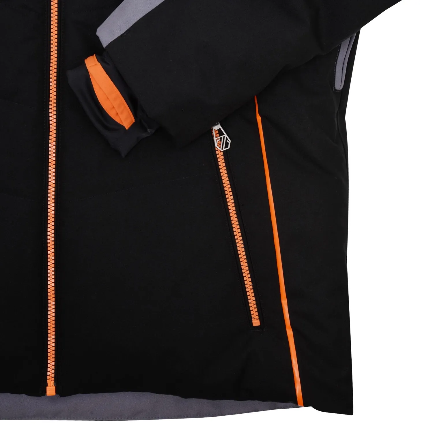 Ski Jas Dare2B Men Inherent Pro Jacket Black Clementine Orange