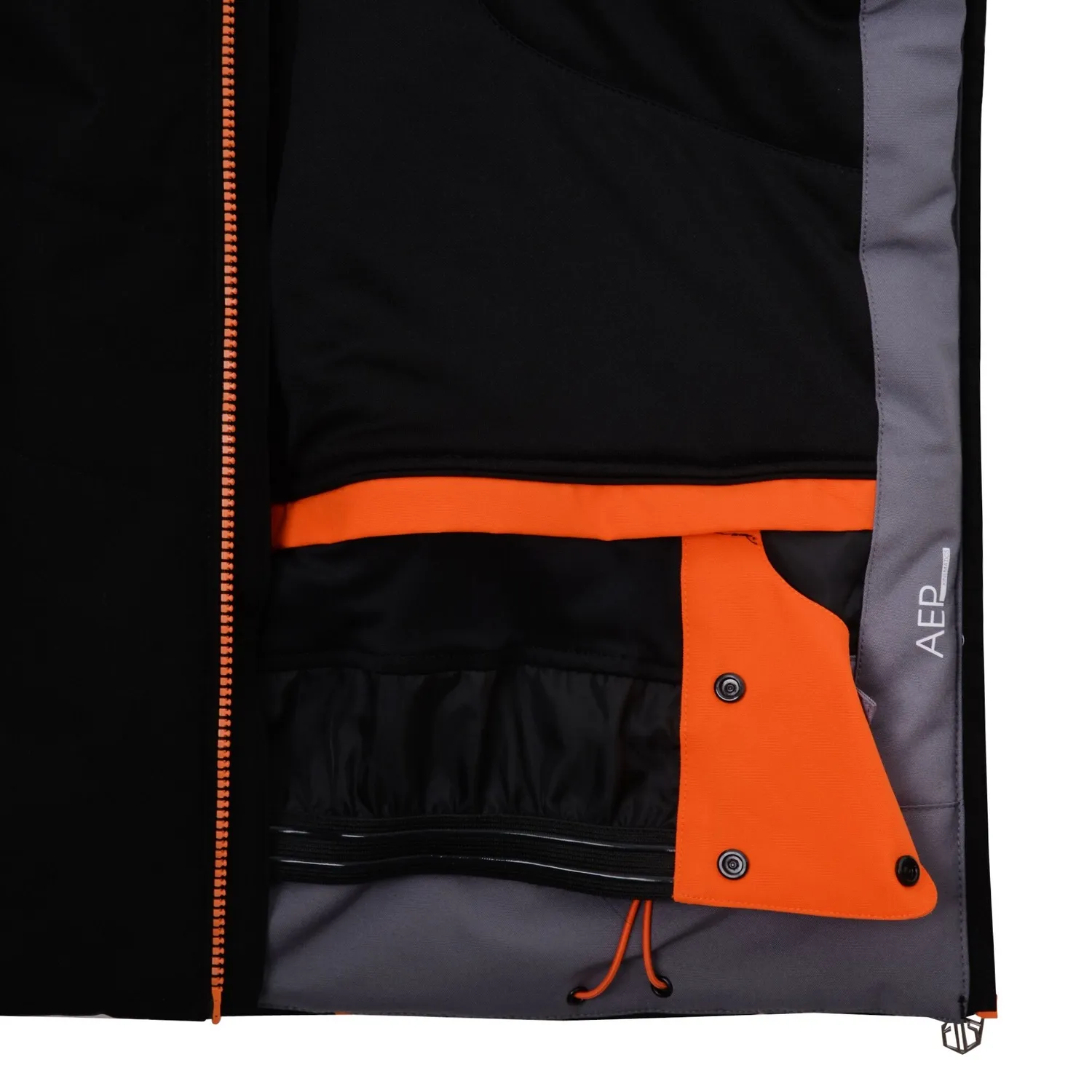 Ski Jas Dare2B Men Inherent Pro Jacket Black Clementine Orange