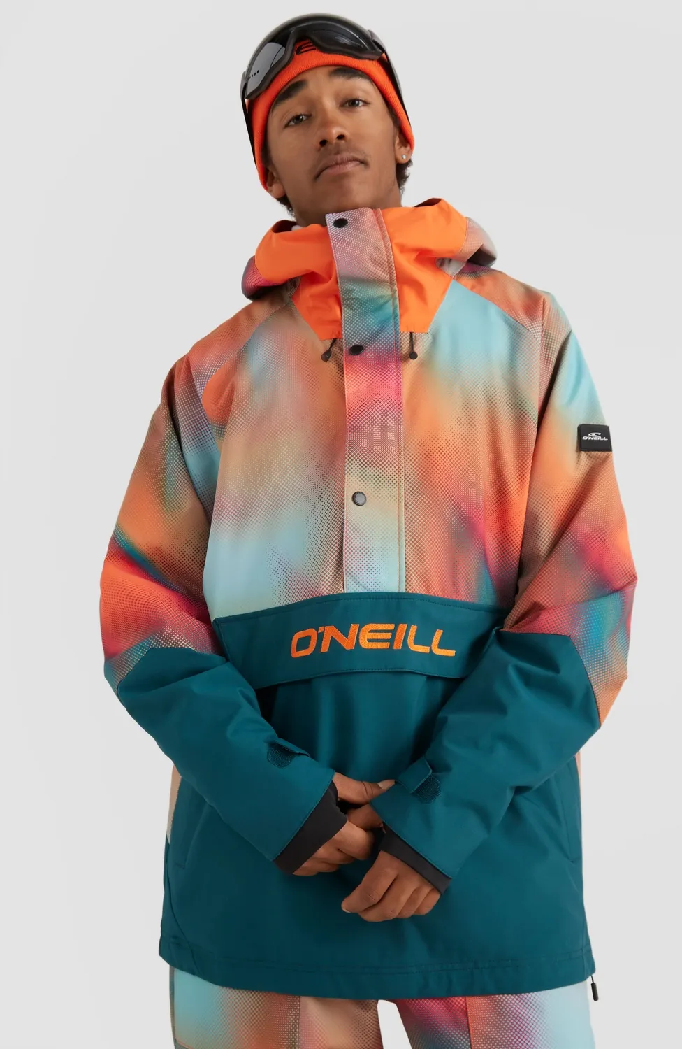 Ski Jas O'Neill Men O'Riginals Anorak Dark Blue Fade Halftone