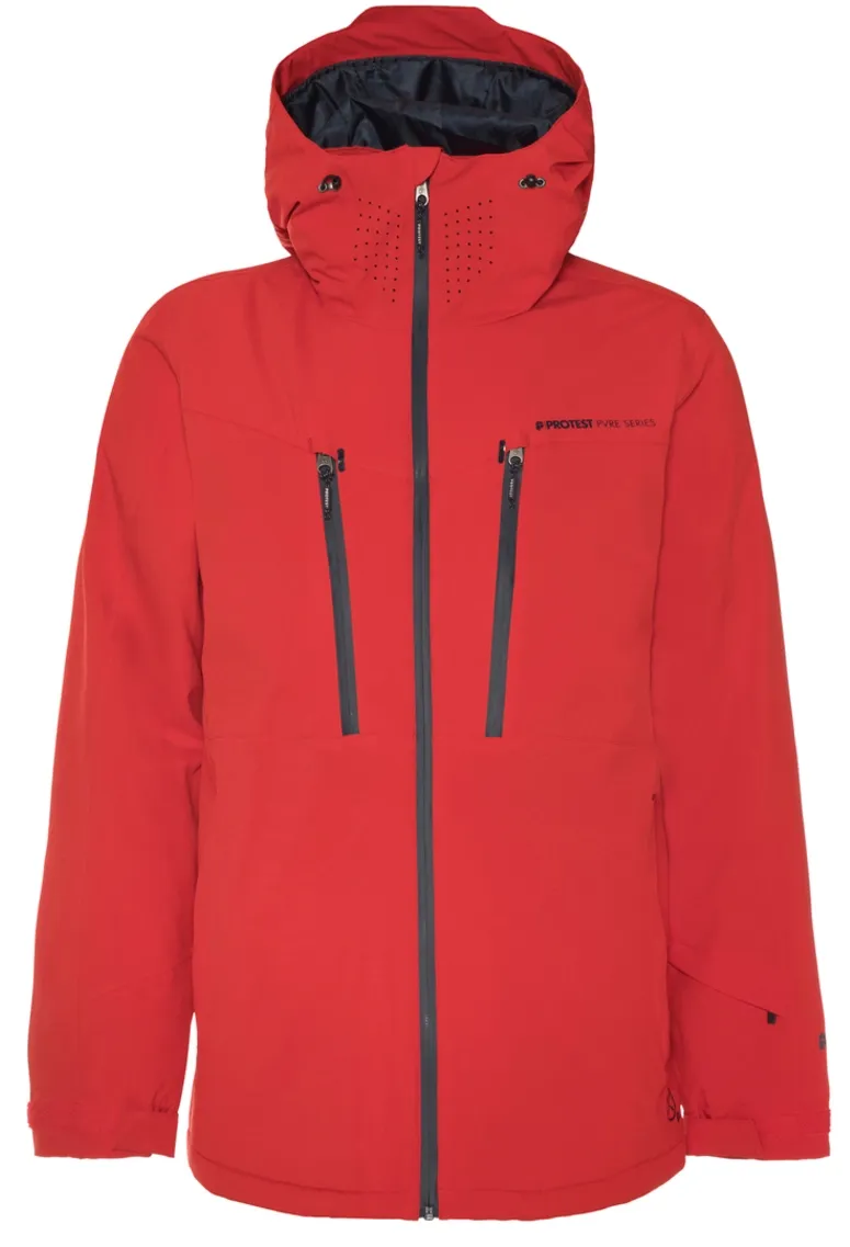 Ski Jas Protest Men Timo 21 Snowjacket Mars Red