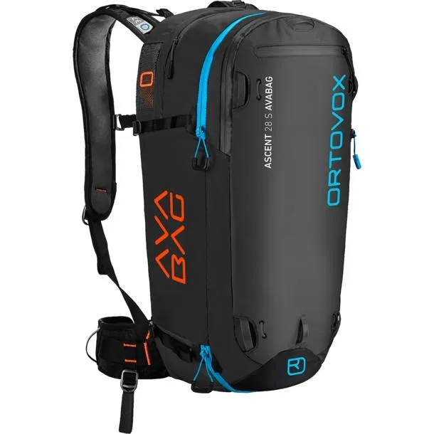 Ski Rugzak Ortovox Cross Rider 18 Avabag Black Raven (Inclusief Airbag)