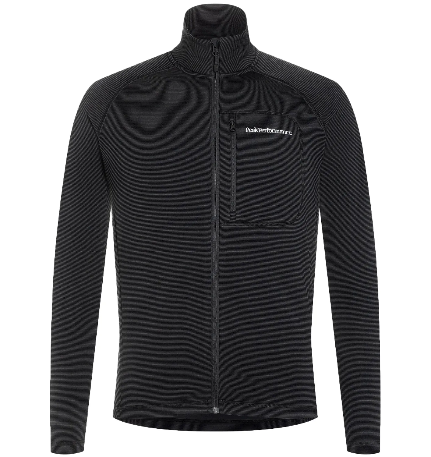 Skipully Peak Performance Men Midlayer Zip Jacket Black