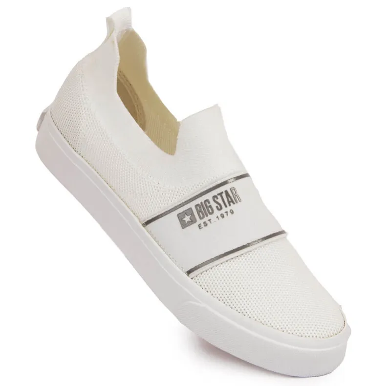 Slip op witte sneakers Big Star JJ274092