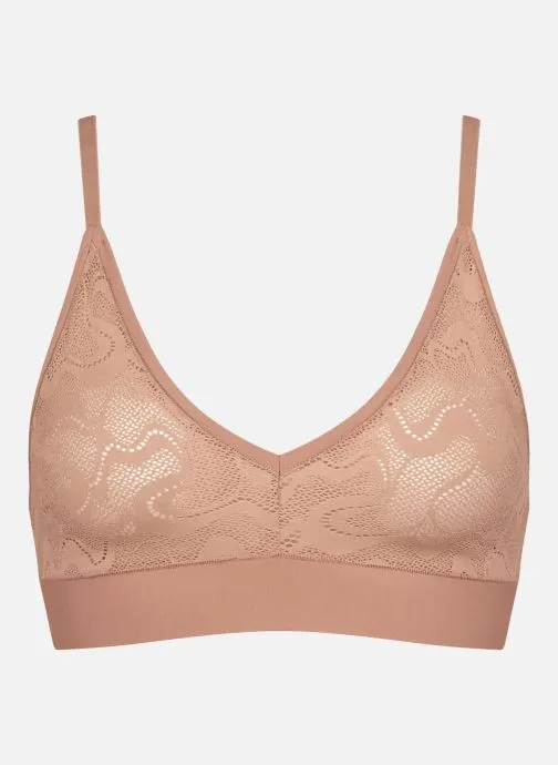      SLOGGI GO ALLROUND LACE BRALETTE  ROZE   