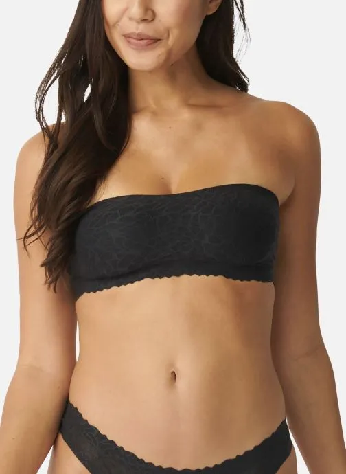      SLOGGI ZERO FEEL LACE 2.0 BANDEAU  ZWART   