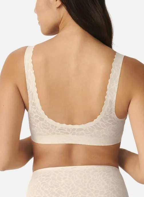      SLOGGI ZERO FEEL LACE 2.0 BRALETTE  WIT   