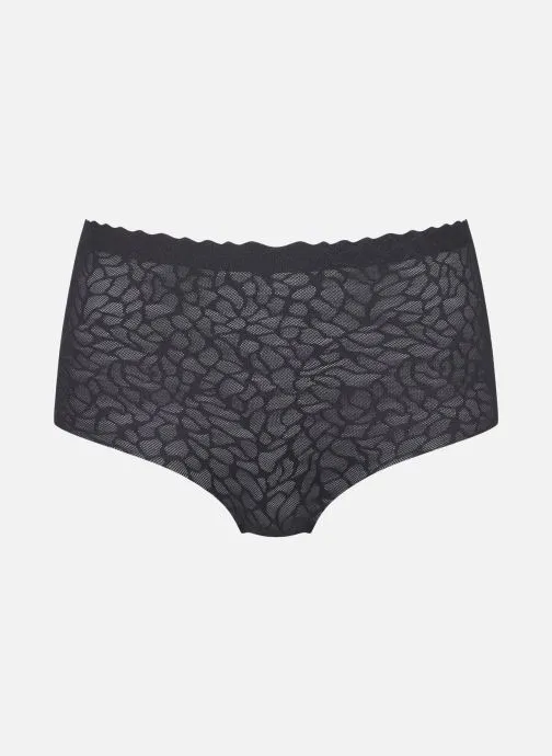      SLOGGI ZERO FEEL LACE 2.0 HIGH WAIST  ZWART   