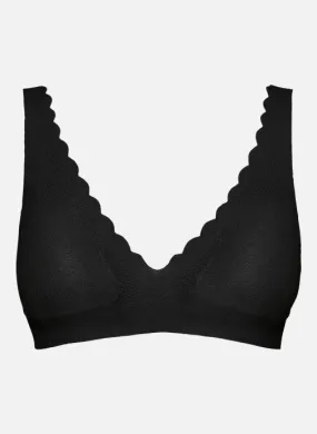      Sloggi ZERO Feel Lace Bralette - Zwart   