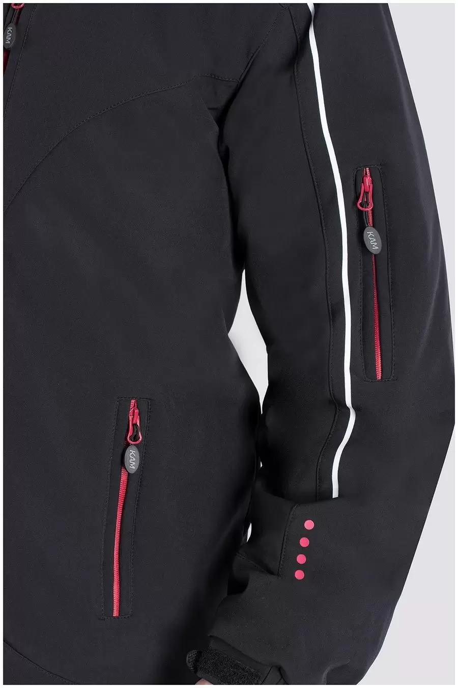 Softshell jas met capuchon van KAM Jeanswear3