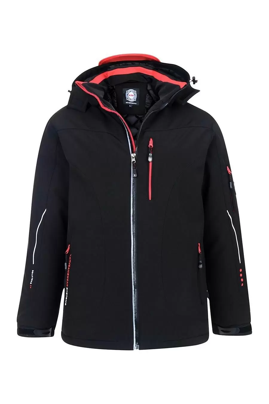 Softshell jas met capuchon van KAM Jeanswear3