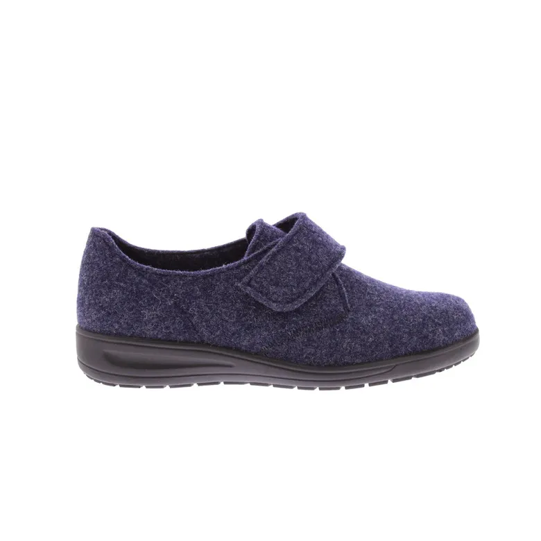 Solidus Pantoffels blauw