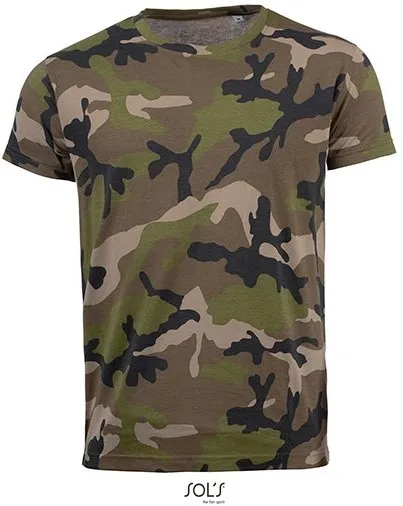 SOL’S L133 MEN`S CAMO TSHIRT