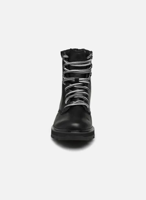      SOREL LENNOX LACE STKD WP  ZWART   