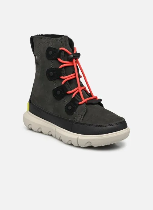      SOREL YOUTH SOREL EXPLORER LACE WP  GROEN   