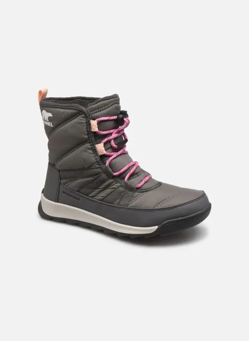      SOREL YOUTH WHITNEY II SHORT LACE  GRIJS   