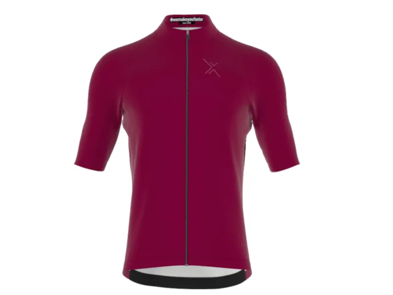 SPORT2X TPRO ICON KLEDINGSET ZOMER HEREN BORDEAUX ROOD