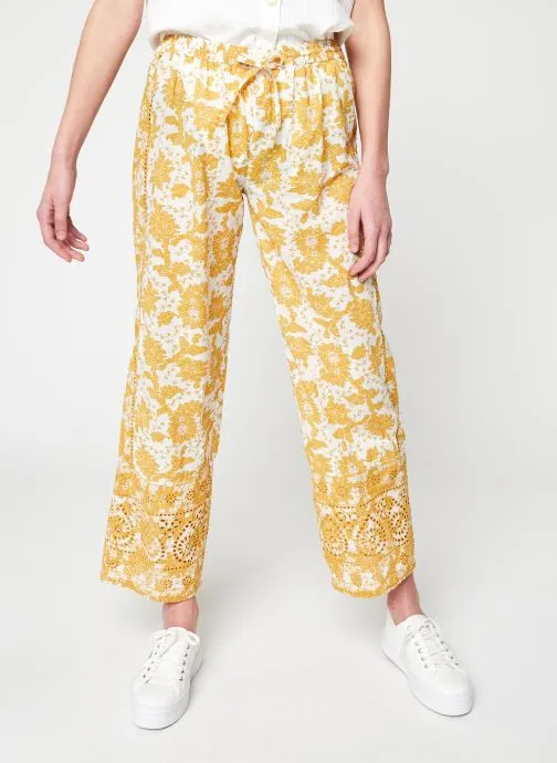      STELLA FOREST PANTALON DROIT BRIGITTE  GEEL   