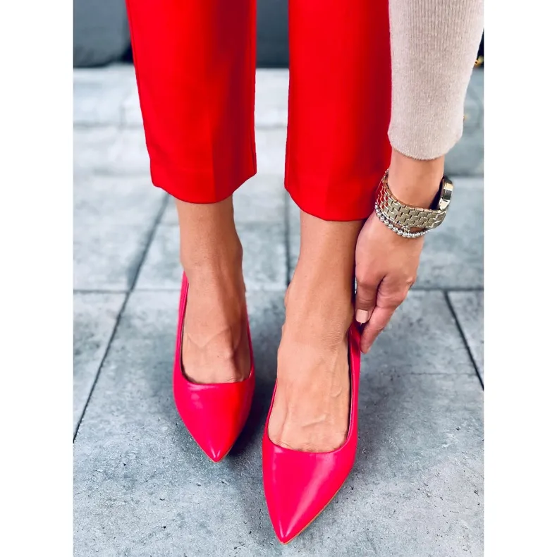 Stiletto's Aurora Red voor dames rood