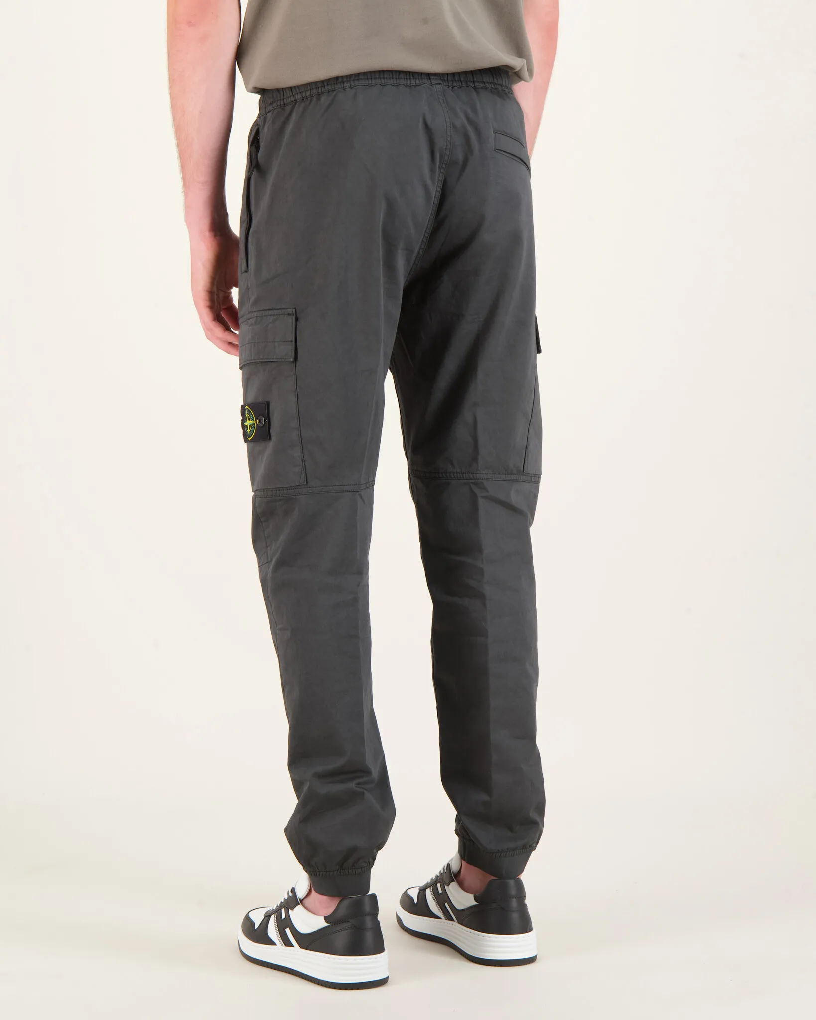 Stone Island 31314 Cargo Pants Lead Grey