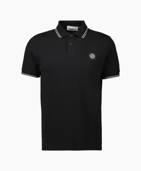 Stone Island Polo 2sc18 Zwart