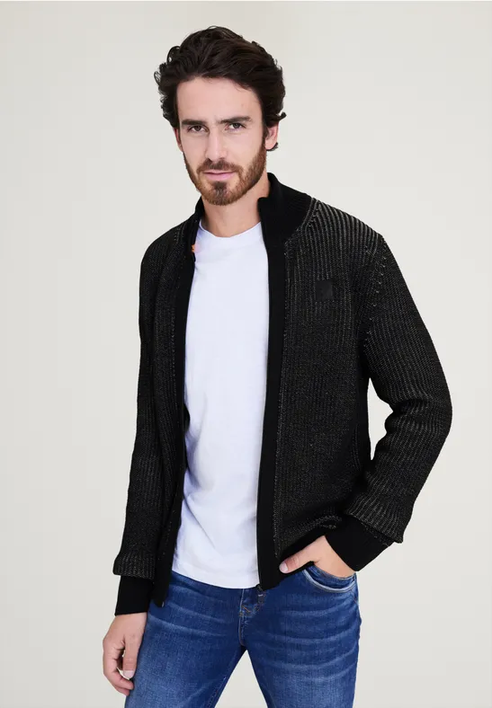 Street One MEN Vest met rits