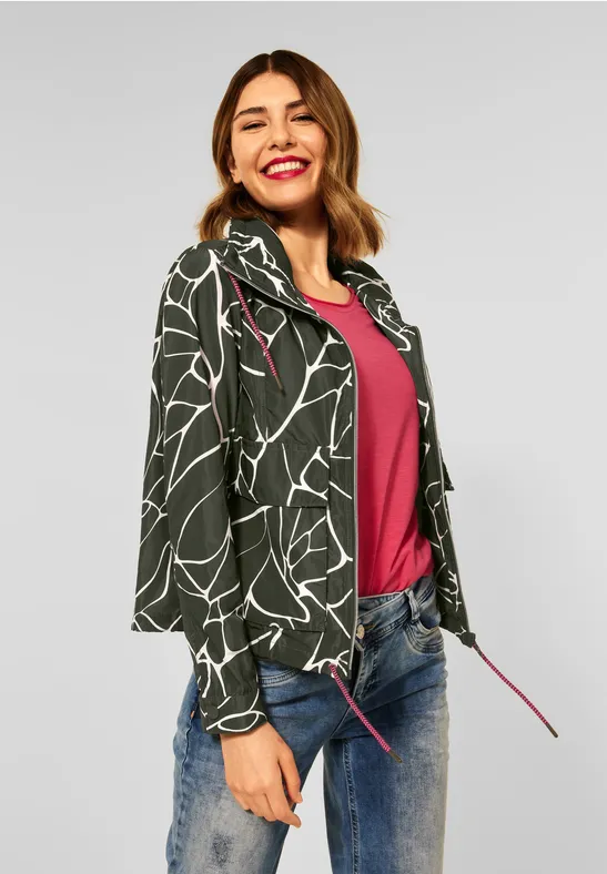 Street One Windjack met print