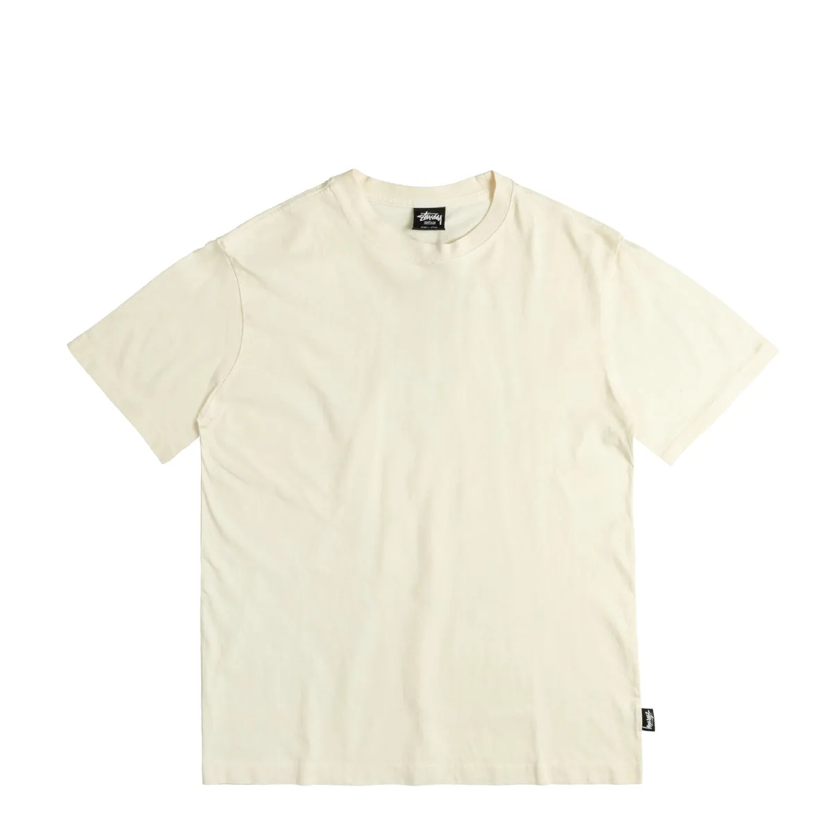 Stussy Pigment Dyed Crew Tee Natural