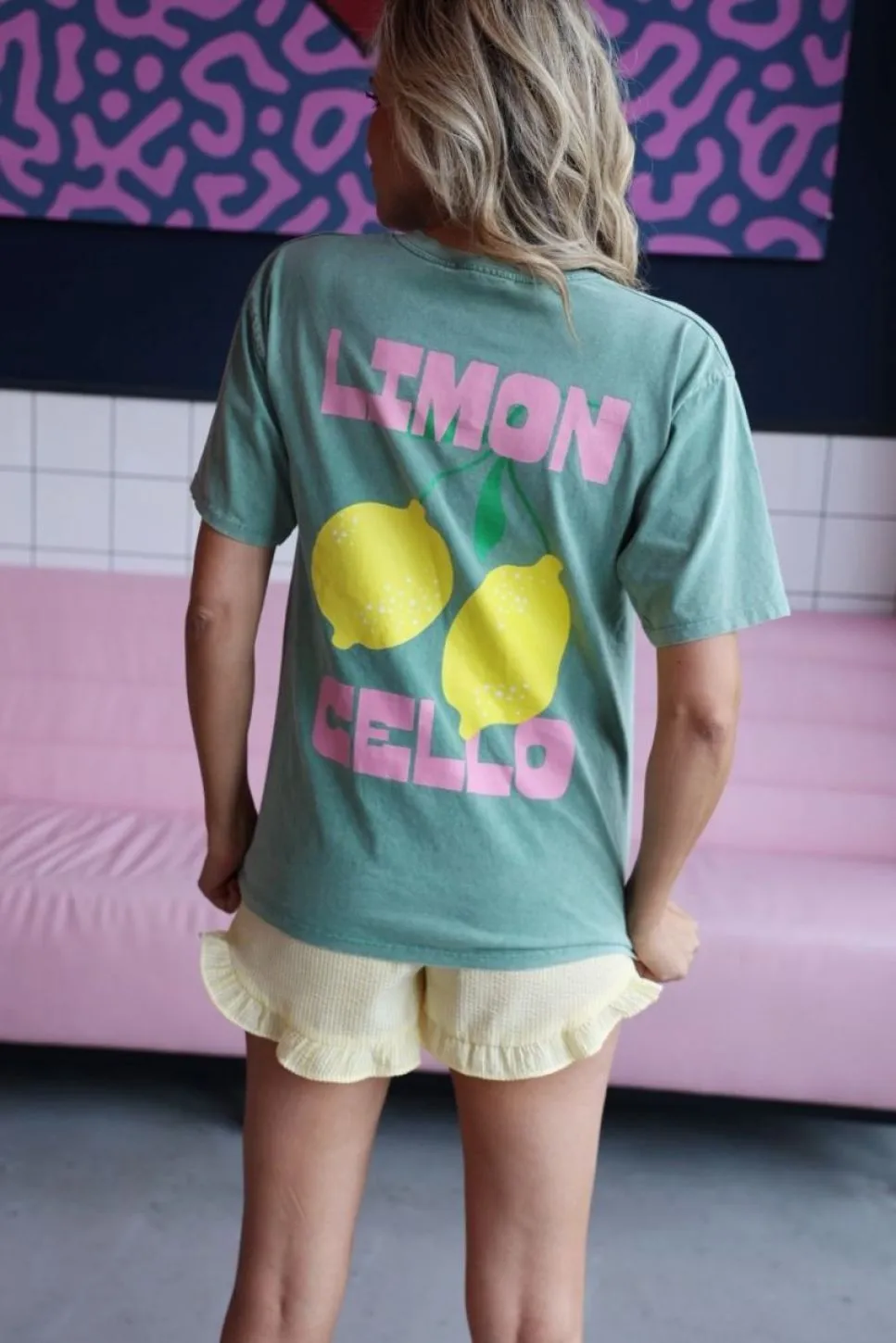 TSHIRT LEMONS | GROEN